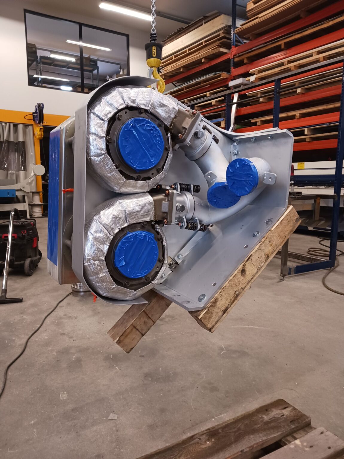 Prototyypin valmistus, ahdin paketin suunnittelu ja toteutus.